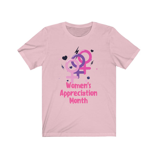 Women's Appreciation Month Unisex Jersey Short Sleeve Tee