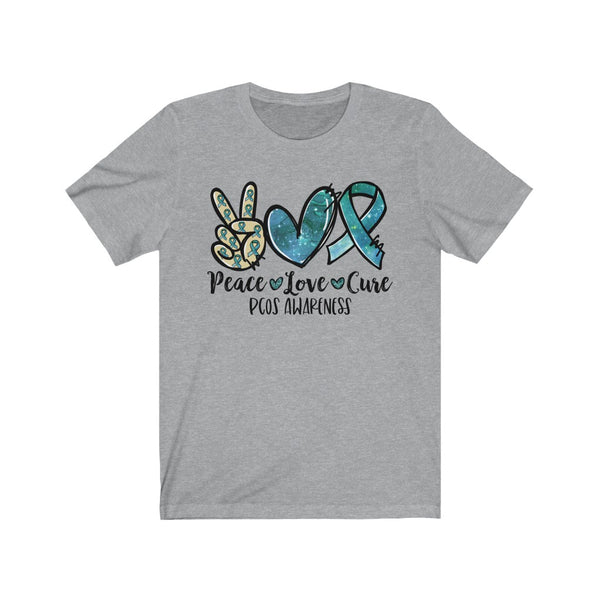 Peace Love Cure Short Sleeve Tee