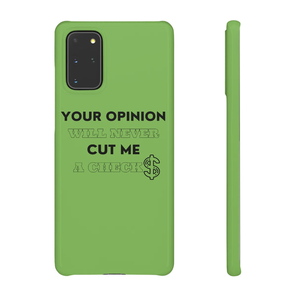 Your Opinion Snap Cellphone Cases