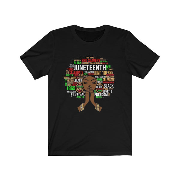 Juneteenth Woman Short Sleeve Tee