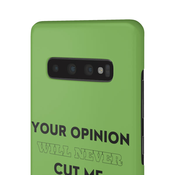 Your Opinion Snap Cellphone Cases