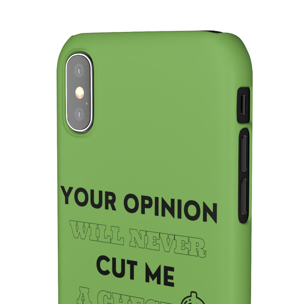 Your Opinion Snap Cellphone Cases