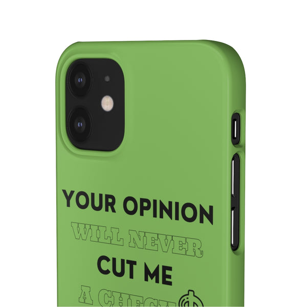 Your Opinion Snap Cellphone Cases