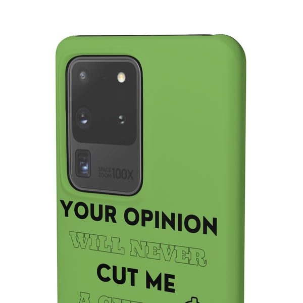 Your Opinion Snap Cellphone Cases