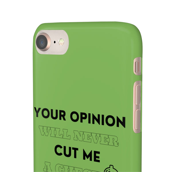 Your Opinion Snap Cellphone Cases