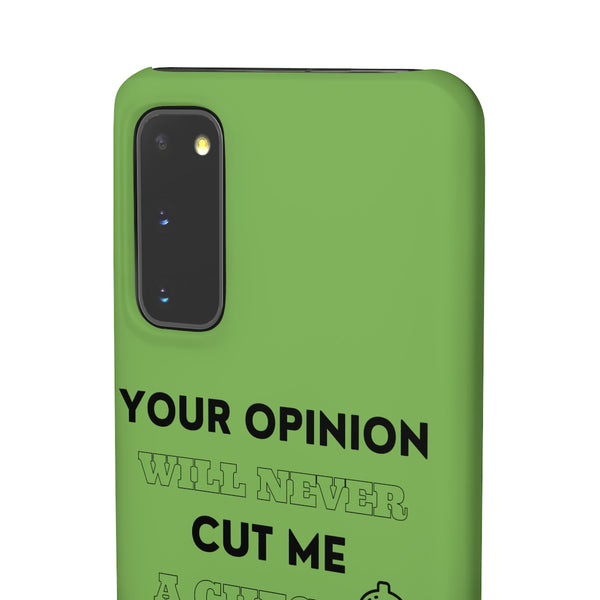 Your Opinion Snap Cellphone Cases