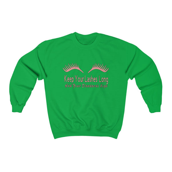 Keep Your Lashes Long Crewneck Sweatshirt