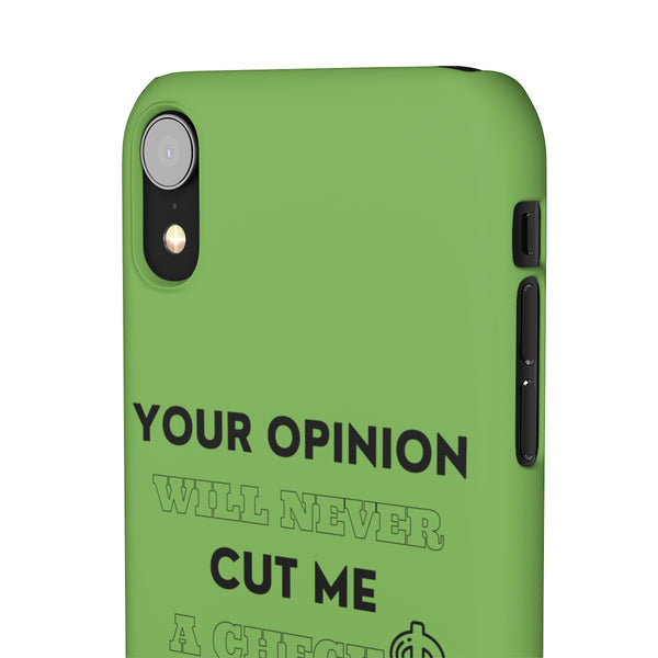 Your Opinion Snap Cellphone Cases