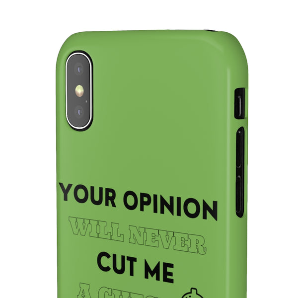 Your Opinion Snap Cellphone Cases