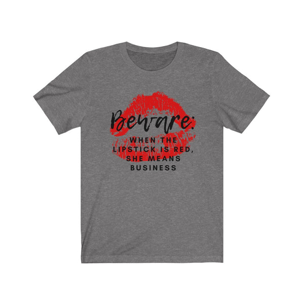 Beware Unisex Jersey Short Sleeve Tee