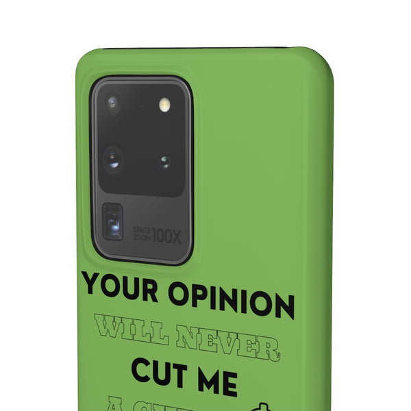 Your Opinion Snap Cellphone Cases