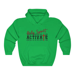 Holy Spirit Activate Hooded Sweatshirt