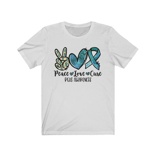 Peace Love Cure Short Sleeve Tee