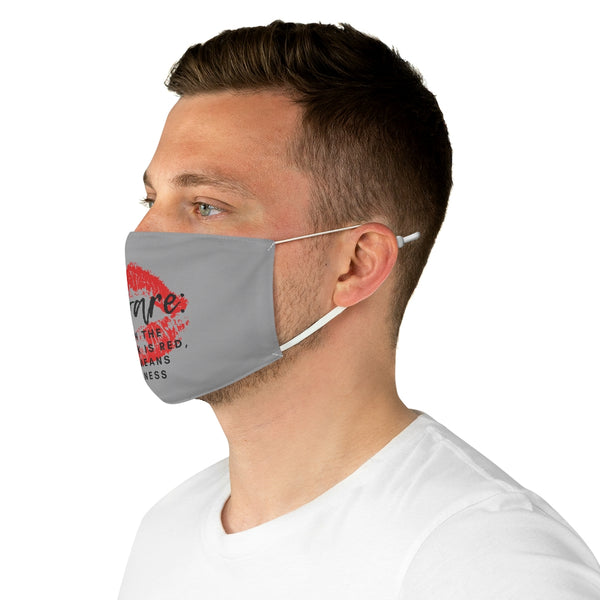 Beware Fabric Face Mask