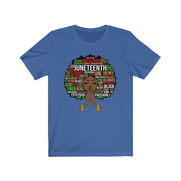 Juneteenth Woman Short Sleeve Tee
