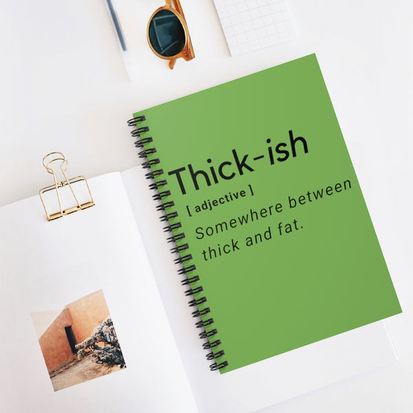 Thick-ish Spiral Notebook - Ruled Line