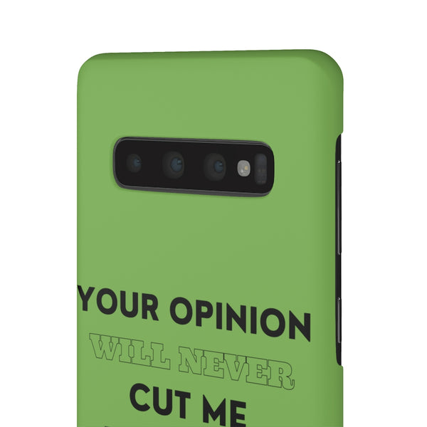 Your Opinion Snap Cellphone Cases