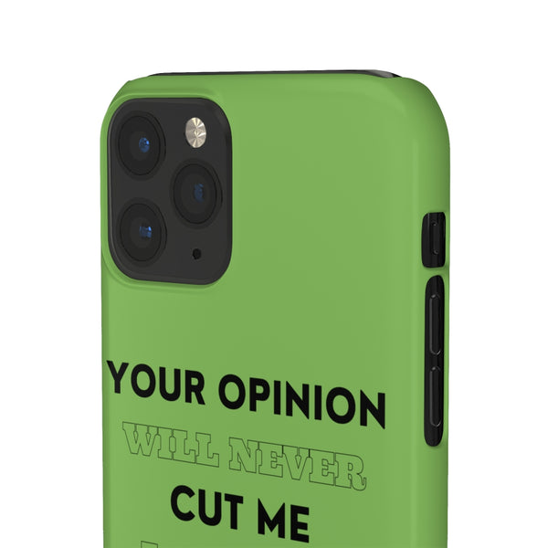 Your Opinion Snap Cellphone Cases