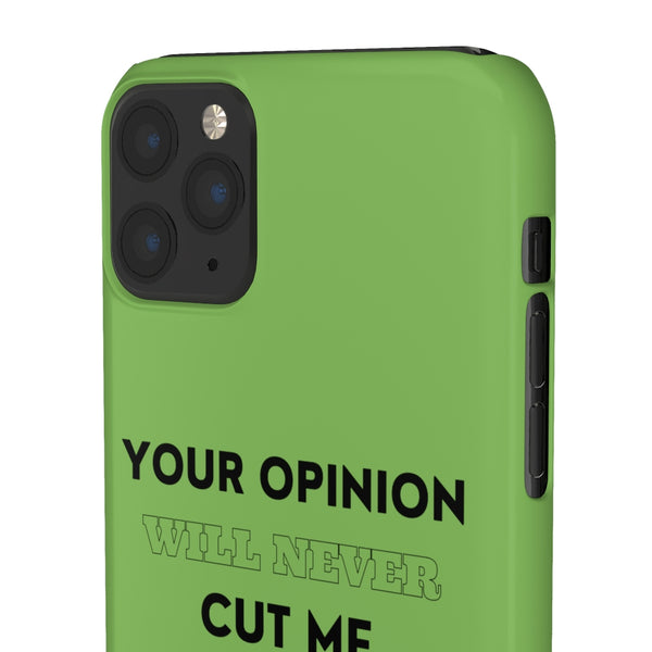 Your Opinion Snap Cellphone Cases