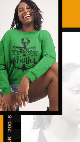 Anchored In Faith Sweatshirt