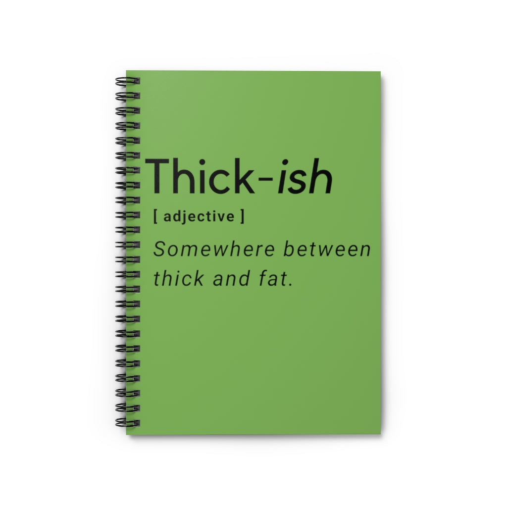 Thick-ish Spiral Notebook - Ruled Line