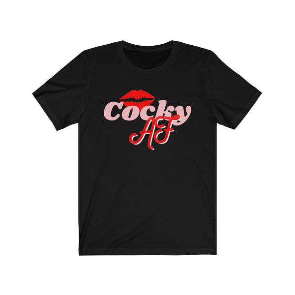 Cocky AF Short Sleeve Tee