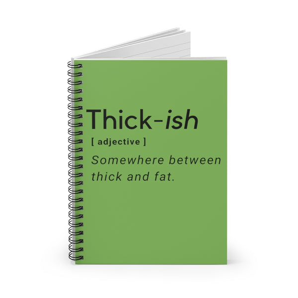 Thick-ish Spiral Notebook - Ruled Line