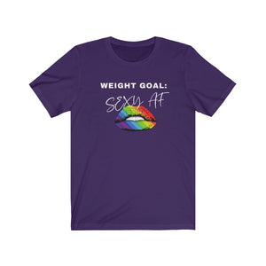 Weight Goal Short Sleeve Tee