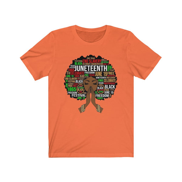 Juneteenth Woman Short Sleeve Tee