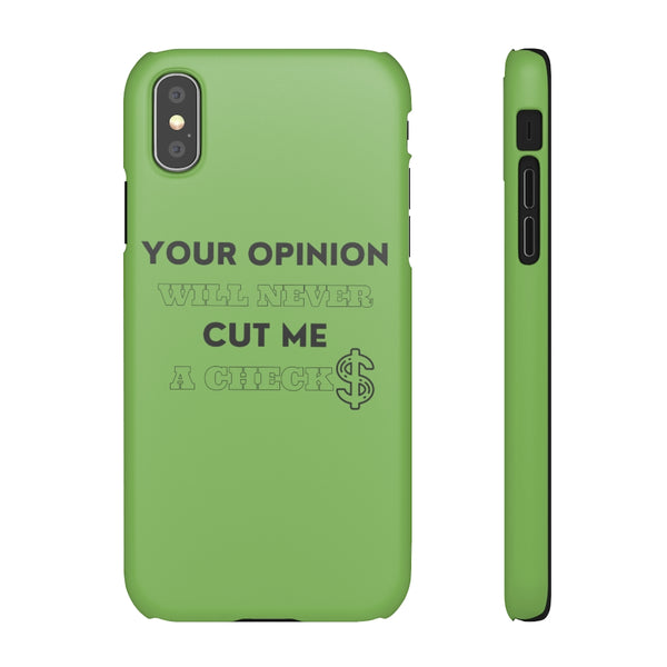 Your Opinion Snap Cellphone Cases