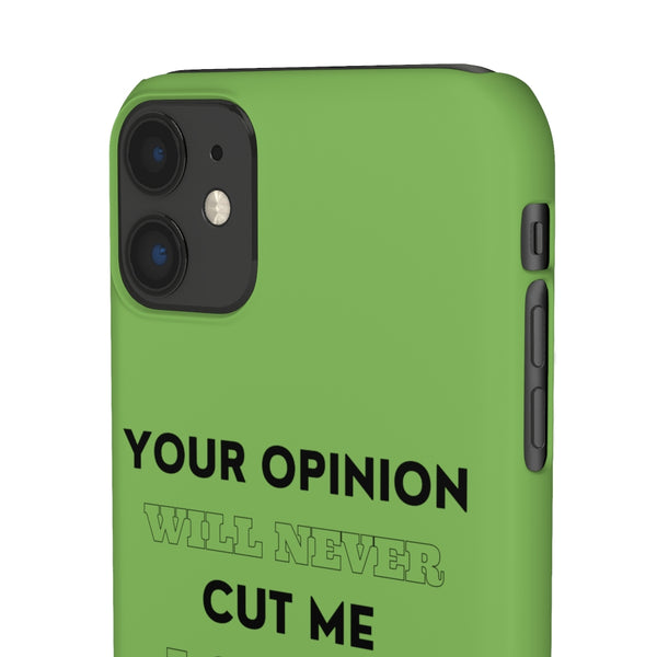 Your Opinion Snap Cellphone Cases