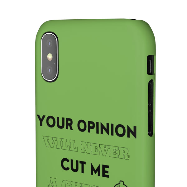 Your Opinion Snap Cellphone Cases