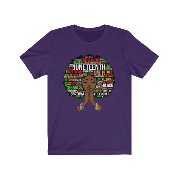 Juneteenth Woman Short Sleeve Tee