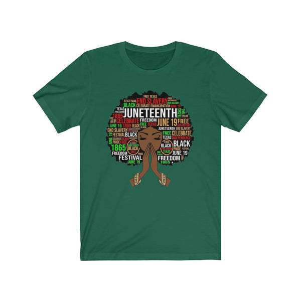 Juneteenth Woman Short Sleeve Tee
