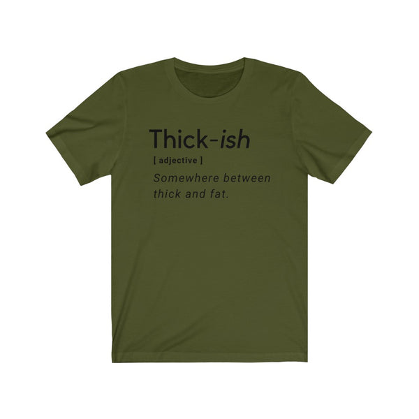 Black Thick-ish T-Shirt.