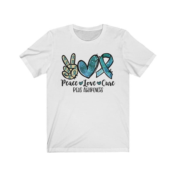 Peace Love Cure Short Sleeve Tee