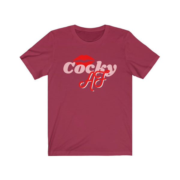 Cocky AF Short Sleeve Tee