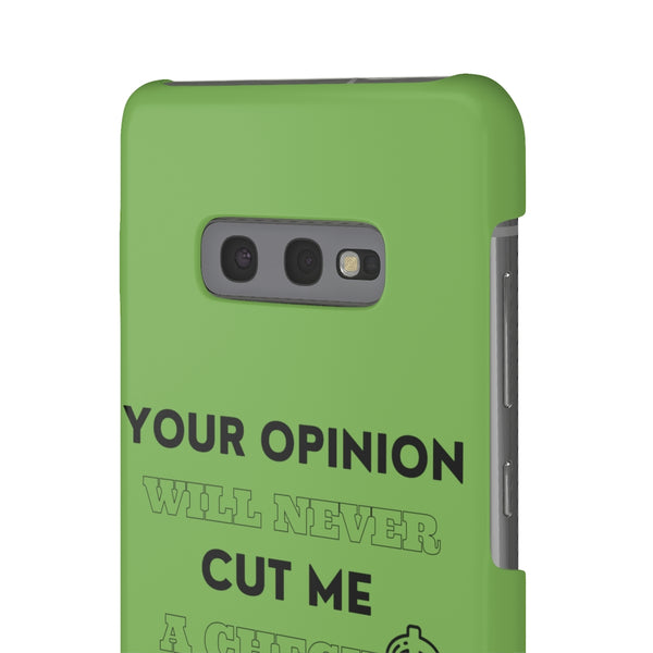 Your Opinion Snap Cellphone Cases