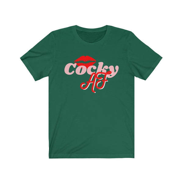 Cocky AF Short Sleeve Tee