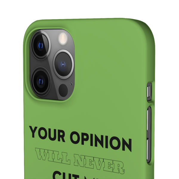 Your Opinion Snap Cellphone Cases