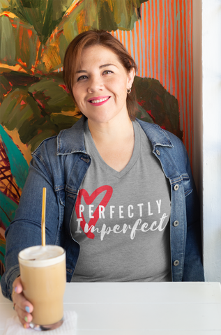 Perfectly Imperfect V-Neck Tee