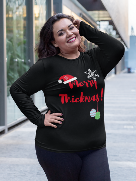 Merry Thickmas Long Sleeve Tee