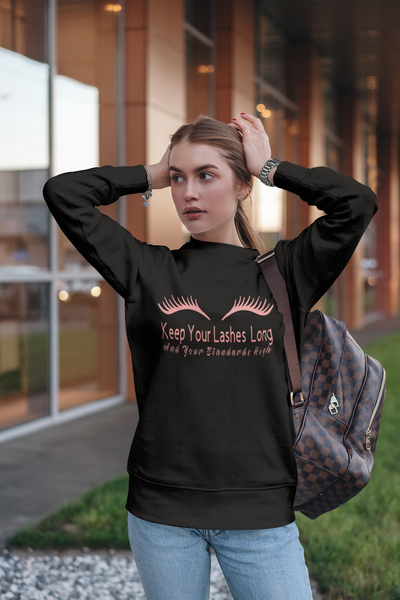 Keep Your Lashes Long Crewneck Sweatshirt