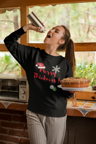 Merry Thickmas Crewneck Sweatshirt